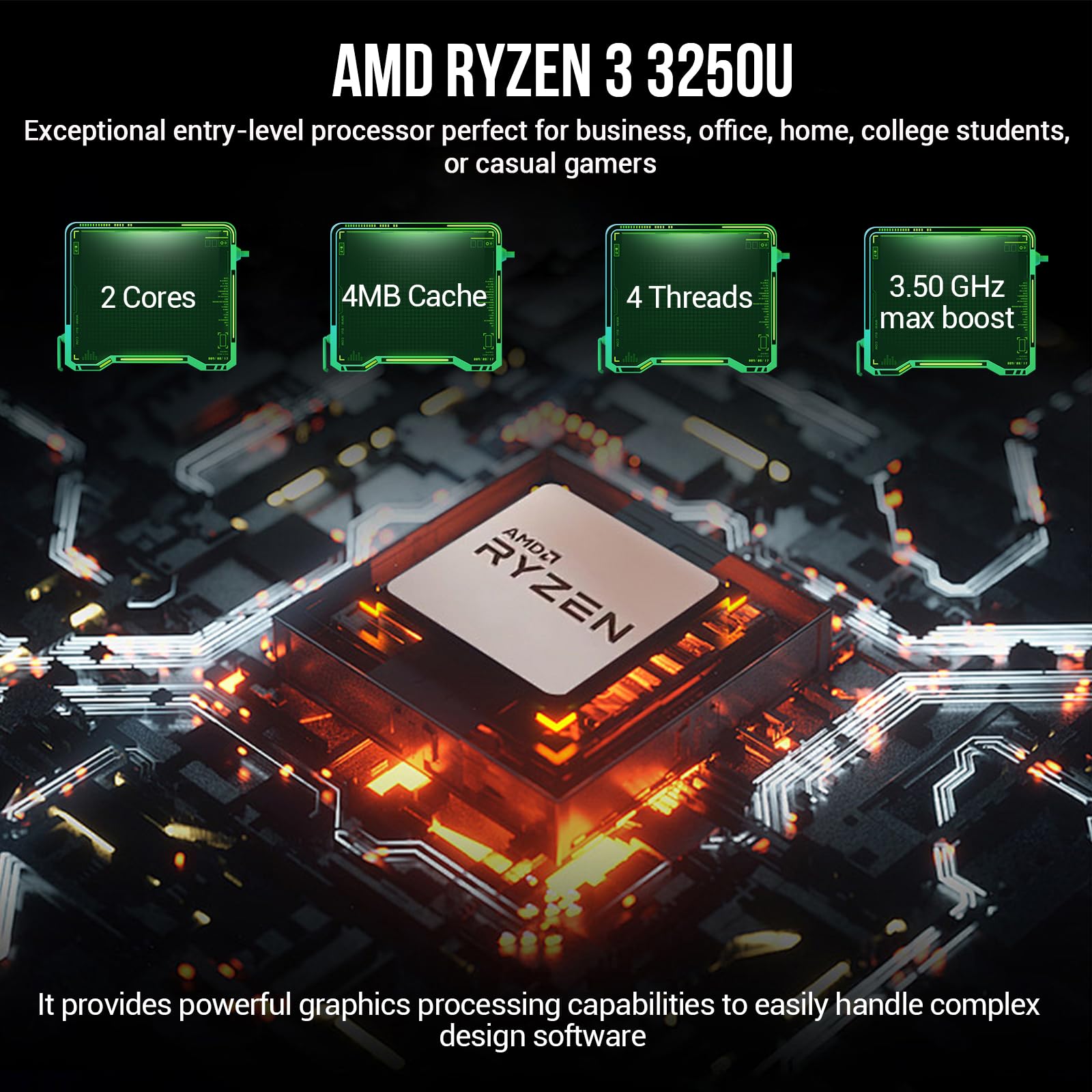 Hp 15 Laptop Computer College Students, Ultra Thin Light Notebook Pc Laptop 15.6 Inch Hd, Amd Ryzen 3, 64Gb Ram 2Tb Ssd, Windows